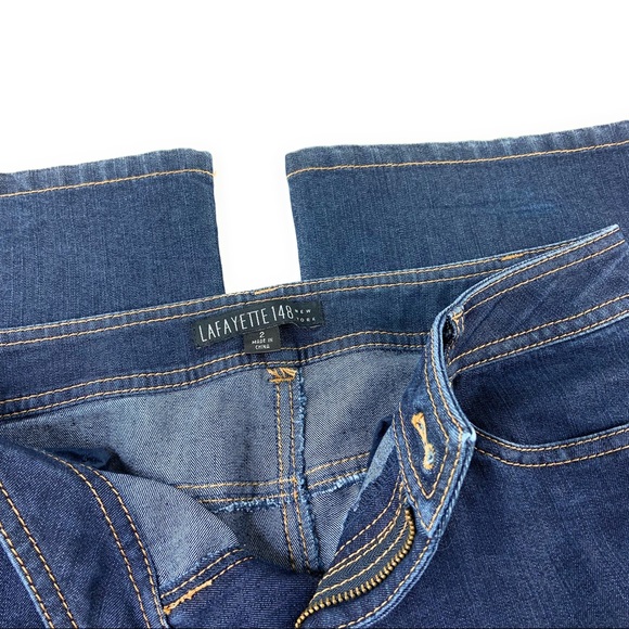 Lafayette 148 Flare Dark Wash Jean - Picture 3 of 7